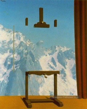 appel des sommets 1943 René Magritte Peinture à l'huile